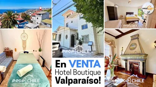 Precioso Hotel En Venta, Valparaíso