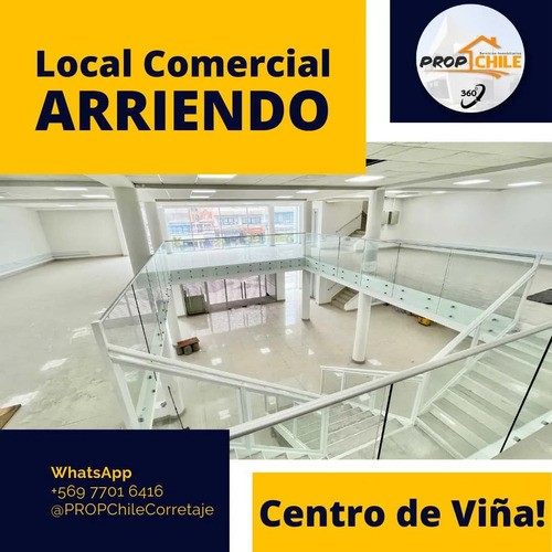Gran Local Comercial En Arriendo Viña Del Mar - Miniatura 2