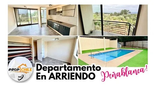 Dpto En Arriendo 2d + 1b Villa Alemana