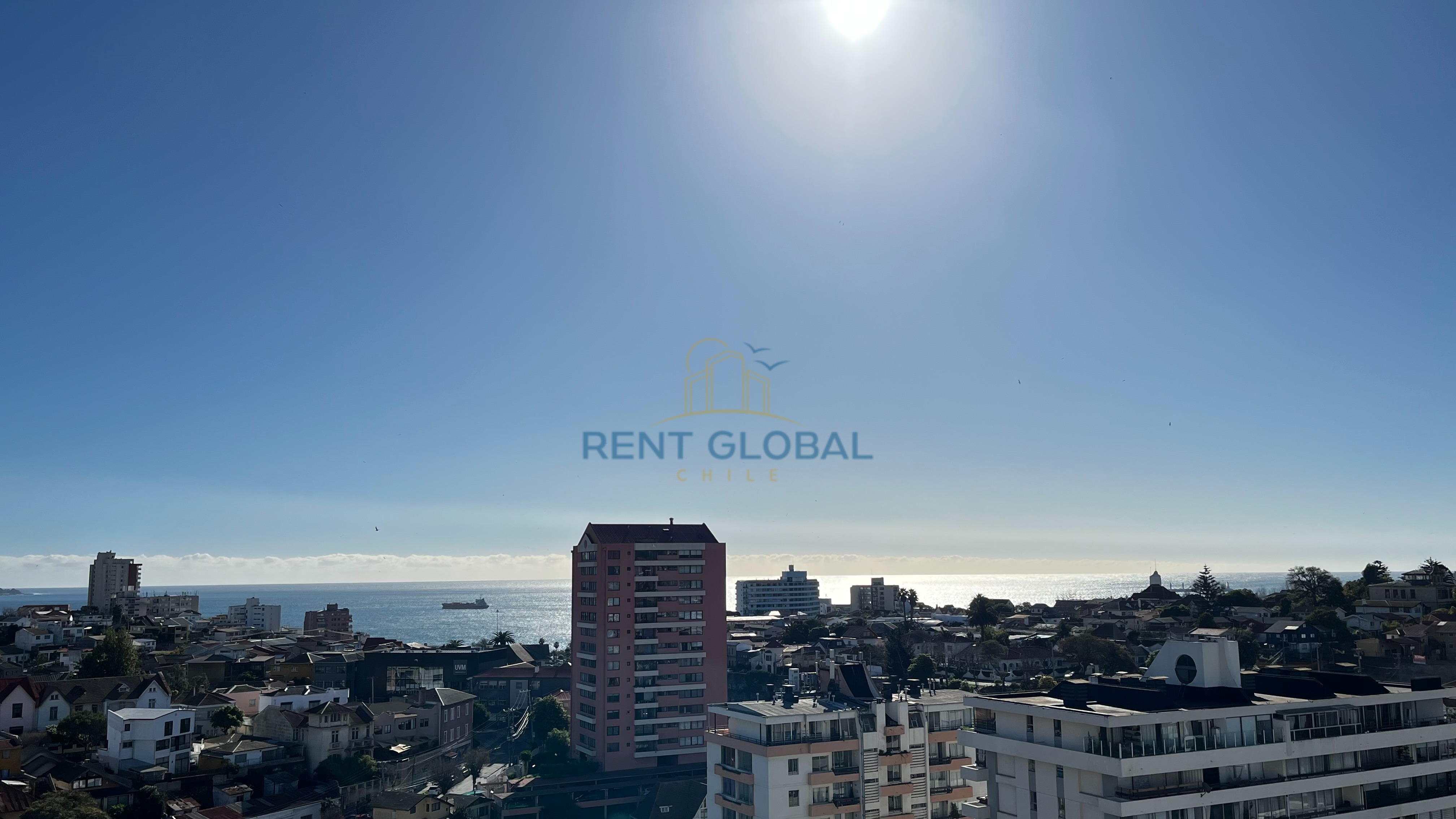 Depto Arriendo 2D 2B con hermosa  Vista al Mar - Miniatura 6