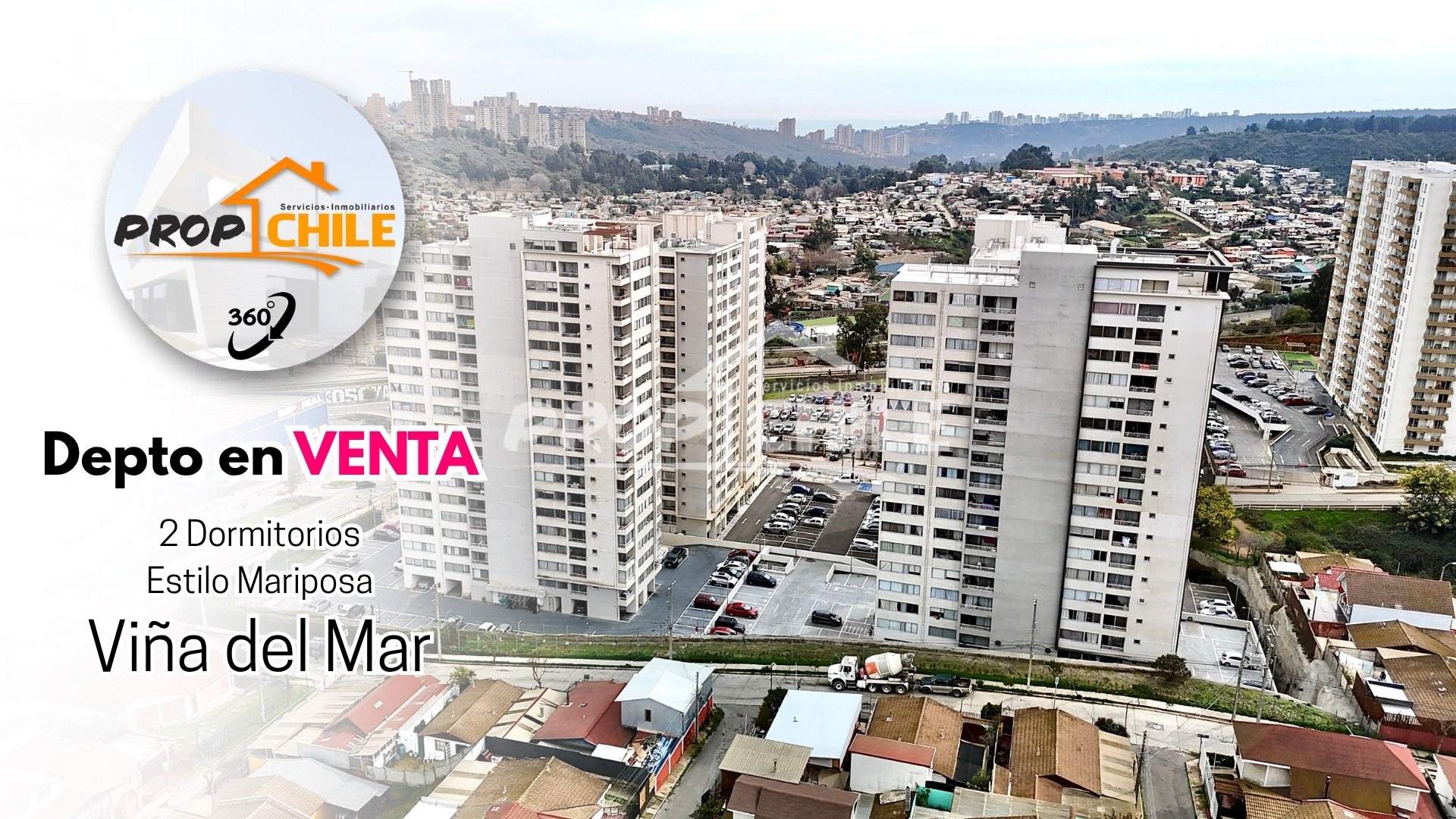 VENTA Departamento Estero Maitenlahue, Reñaca Alto