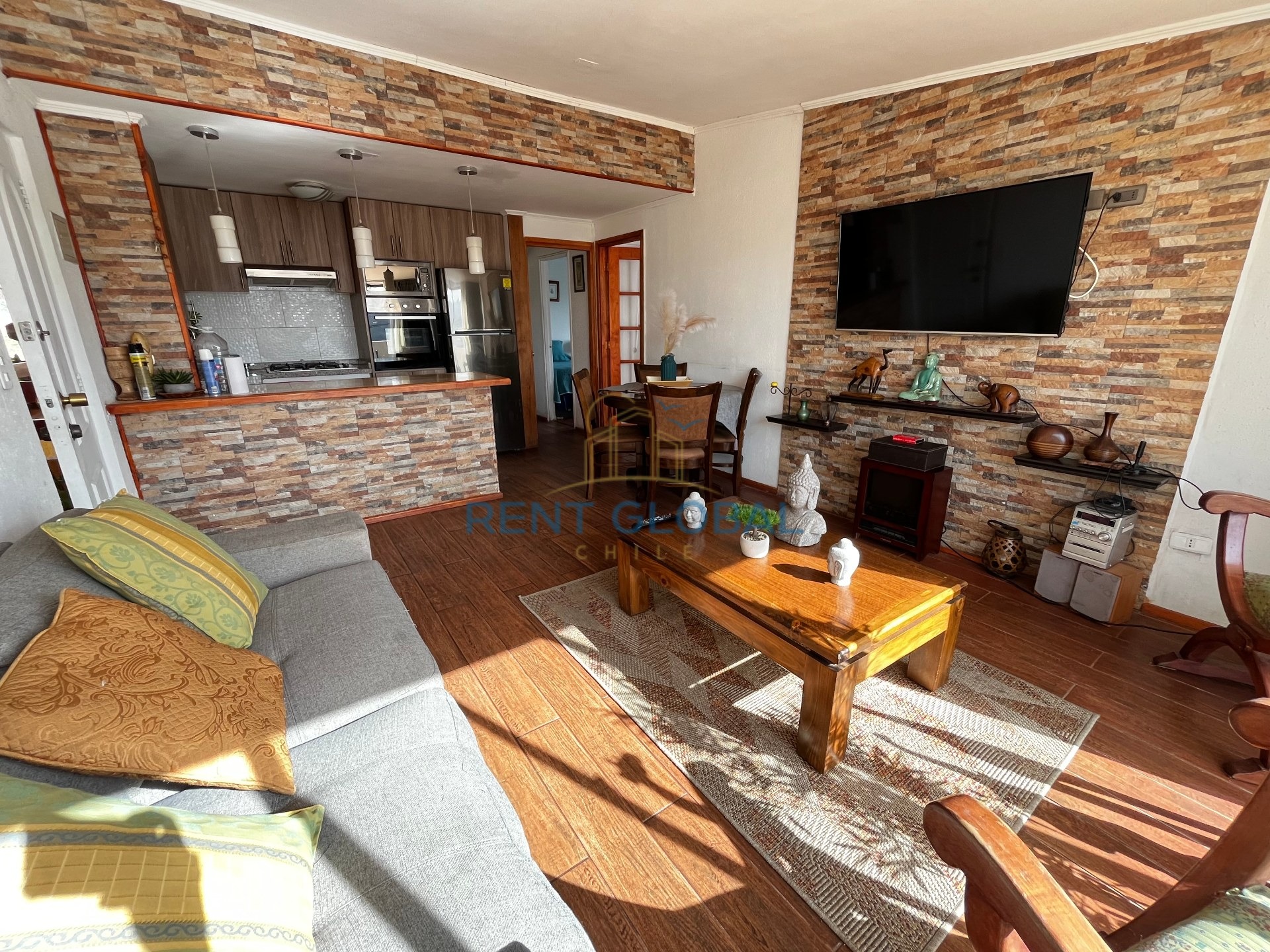 Depto Amoblado Listo para Habitar en Jardín del Mar - Miniatura 4